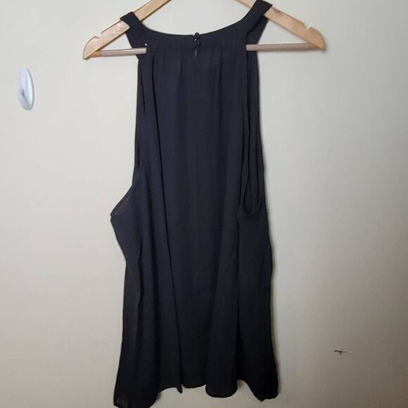 Torrid Sleeveless Skater Dress Black 3X - Picture 3 of 4